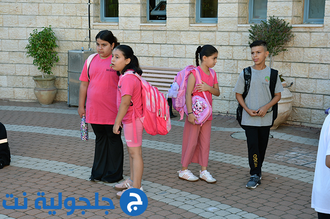 افتتاح العام الدراسي في جلجولية 